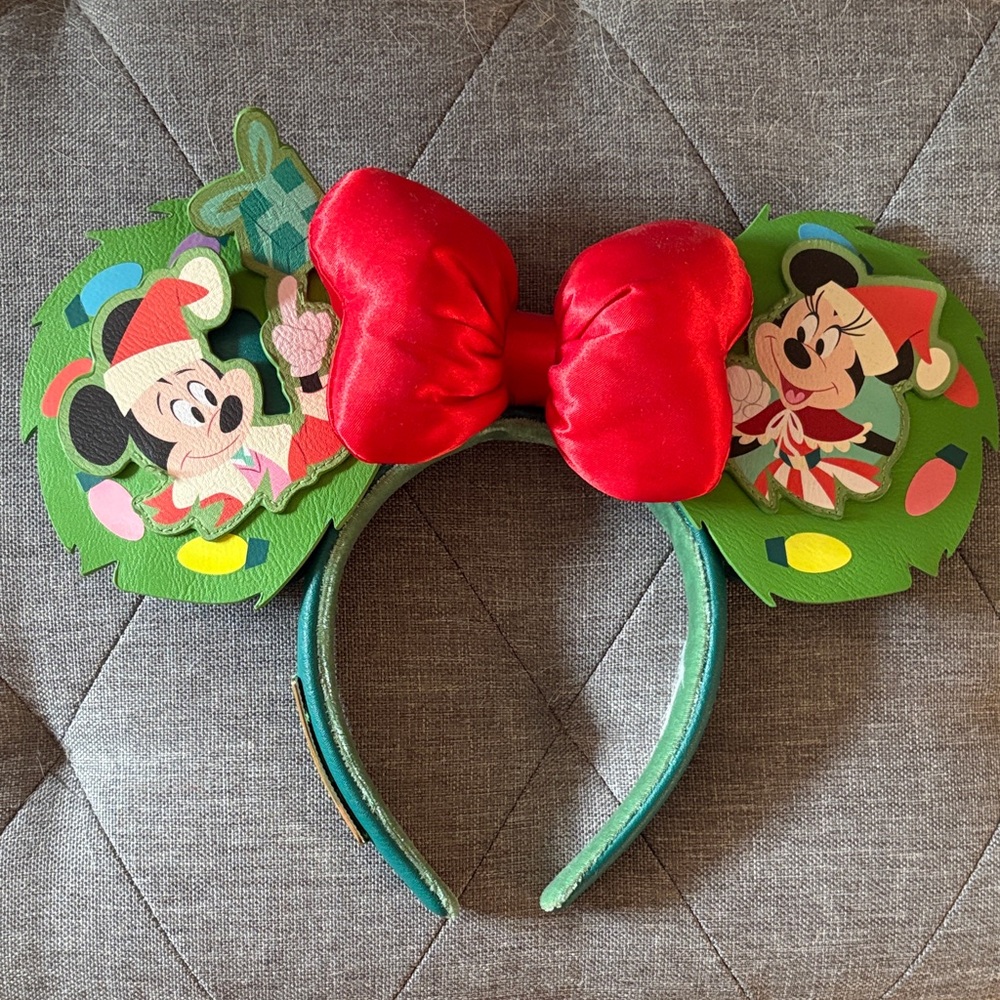Disney Loungefly Leather Christmas Ears